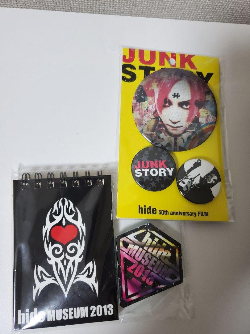 hikaru! X JAPAN hide メモ帳3冊缶バッジグッズまとめ Amazon.co.jp: X JAPAN hide 缶バッジ&メモ帳セット : 文房具